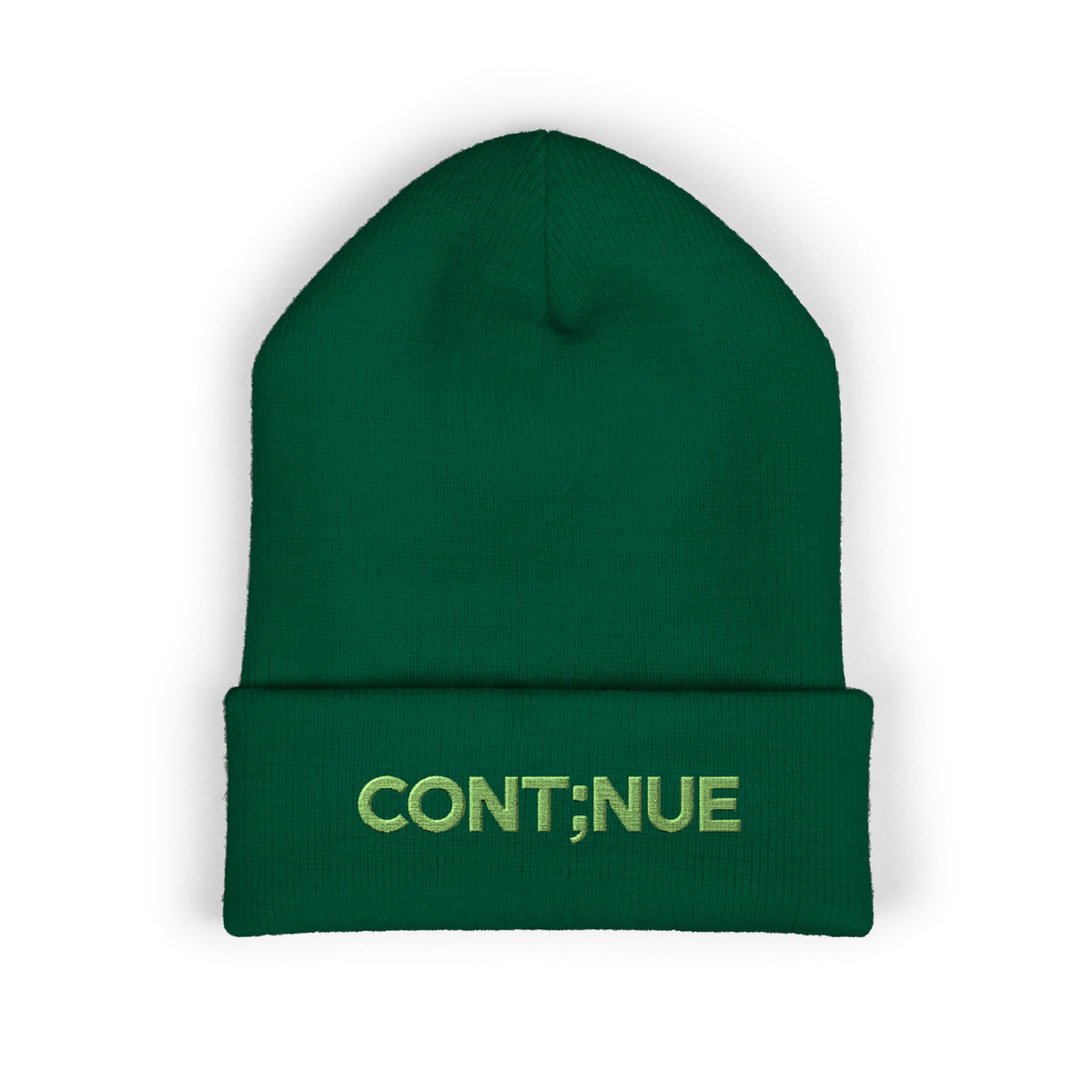 Unmuted: Cont;nue beanie