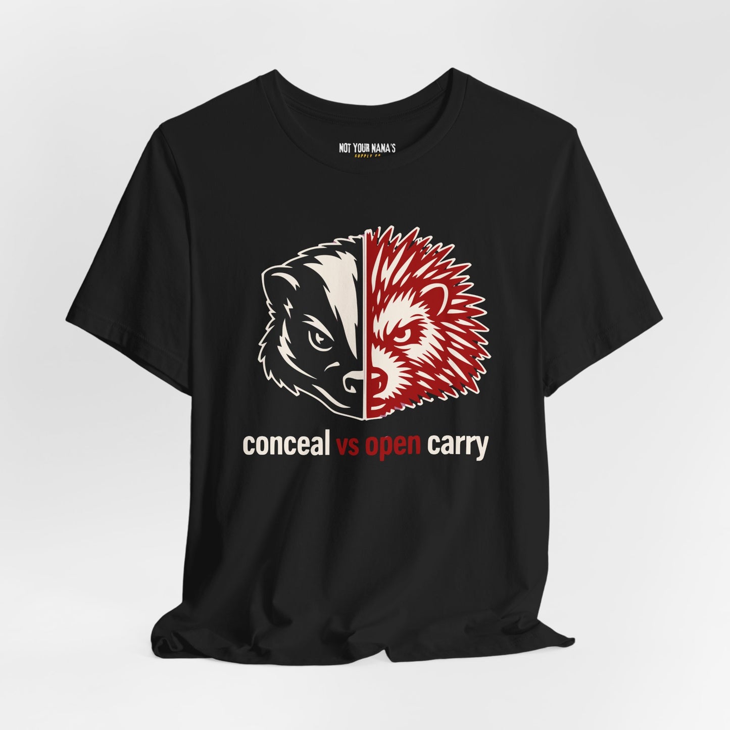 Concealed vs Open Carry Tee