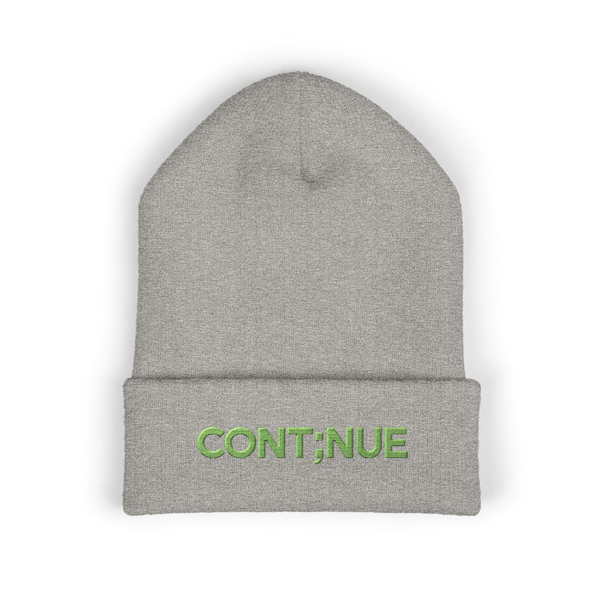 Unmuted: Cont;nue beanie