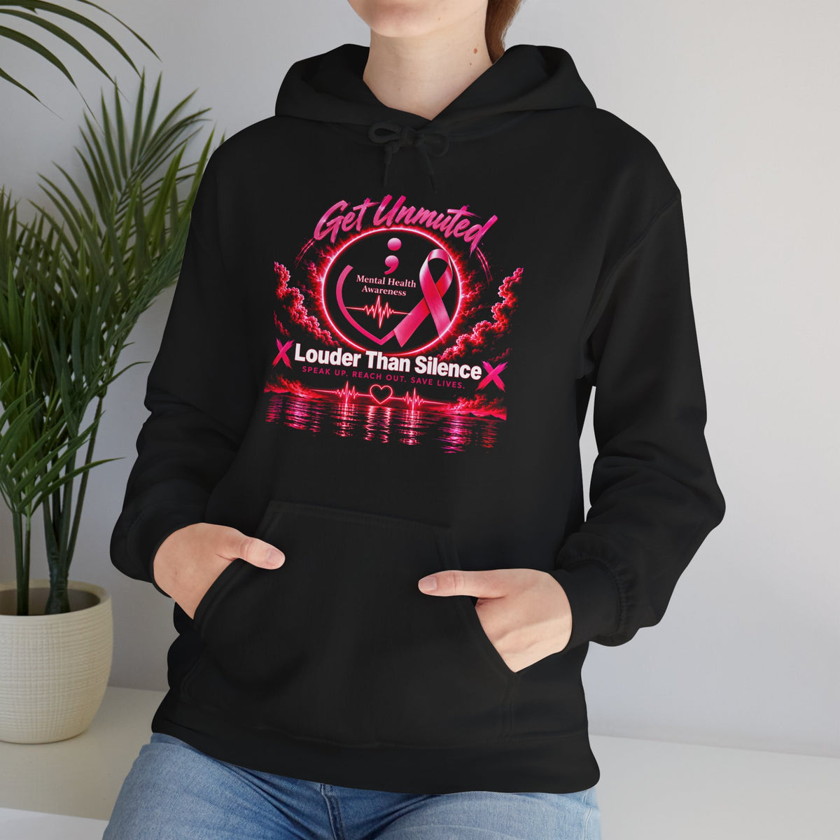 Louder Than Silence Sound Get Unmuted Hoodie