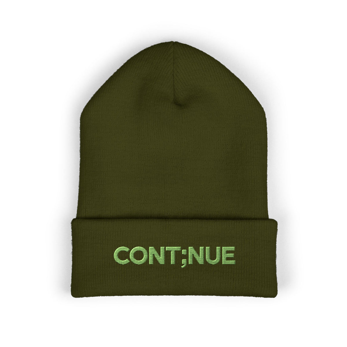 Unmuted: Cont;nue beanie