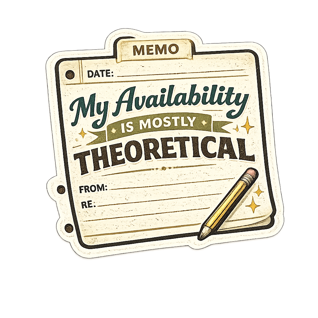Availability Is Theoretical