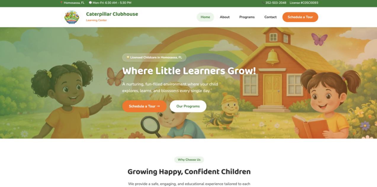 Caterpillar Clubhouse Learning Center
