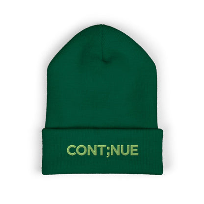 Unmuted: Cont;nue beanie
