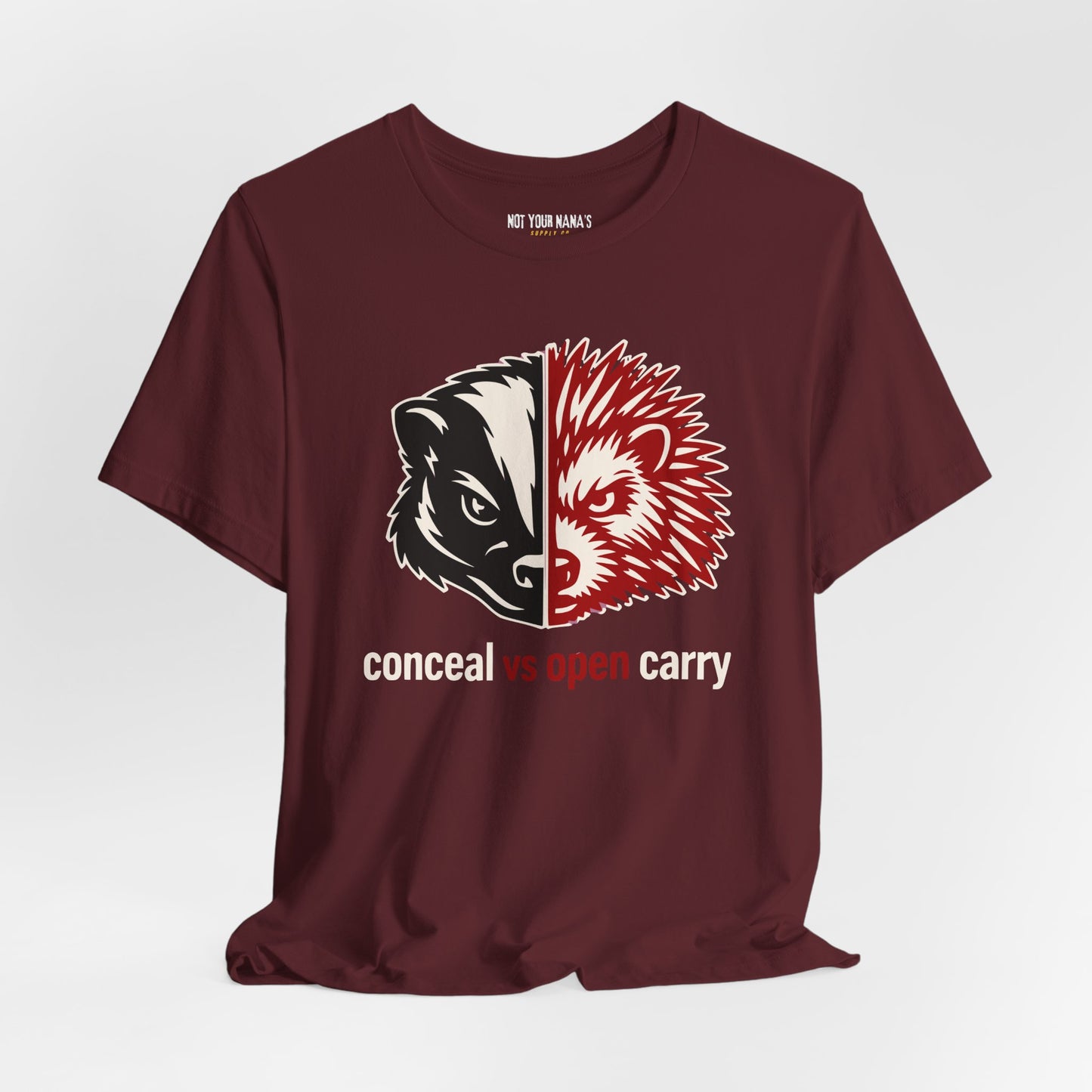 Concealed vs Open Carry Tee