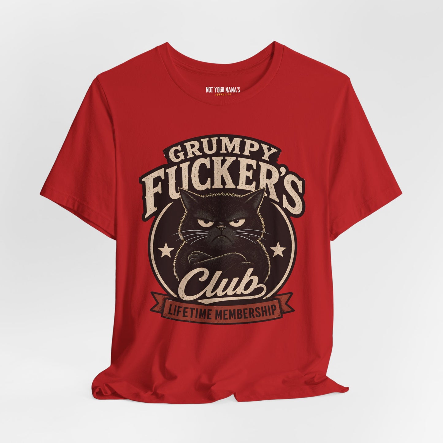Grumpy Fucker’s Club Lifetime Membership T-Shirt