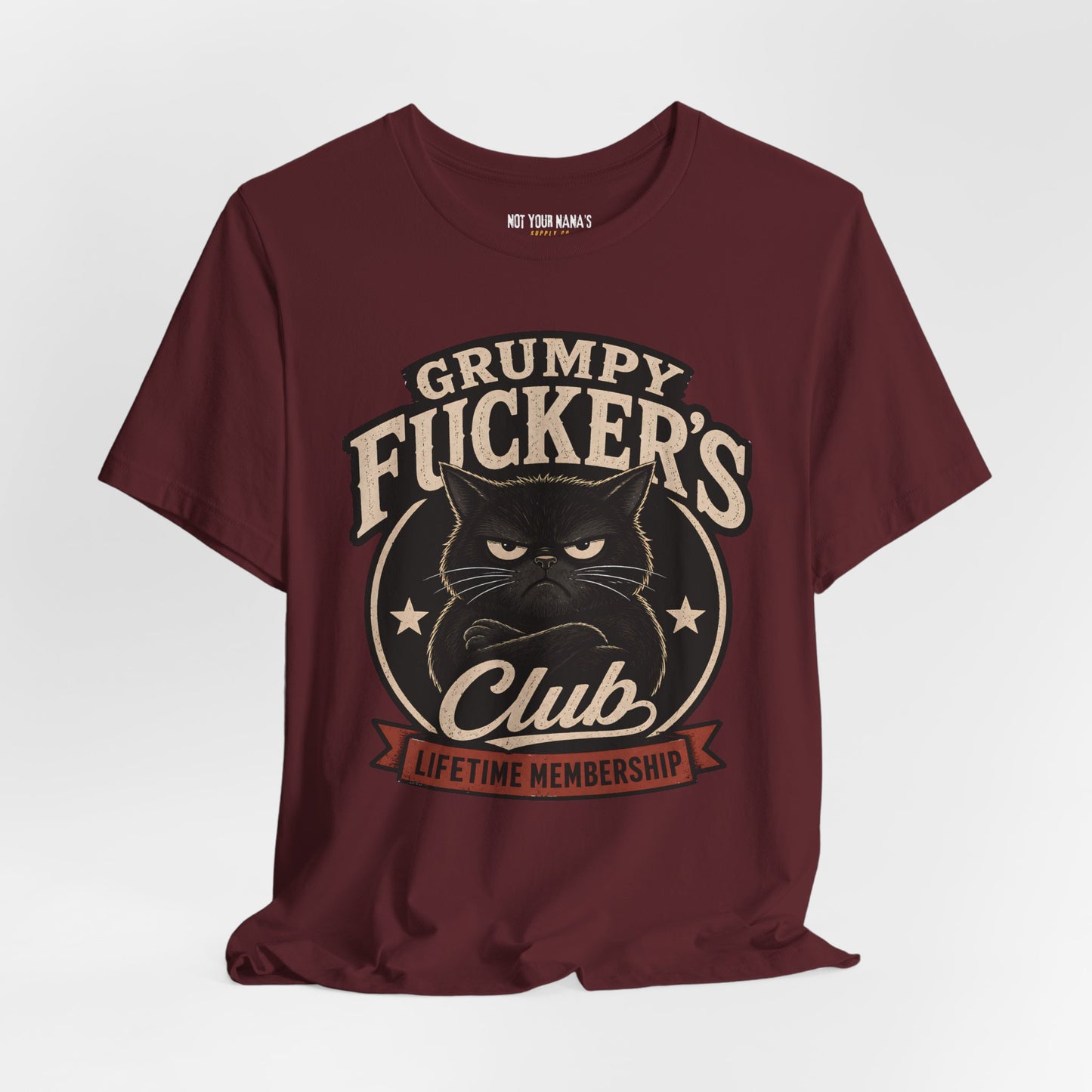 Grumpy Fucker’s Club Lifetime Membership T-Shirt