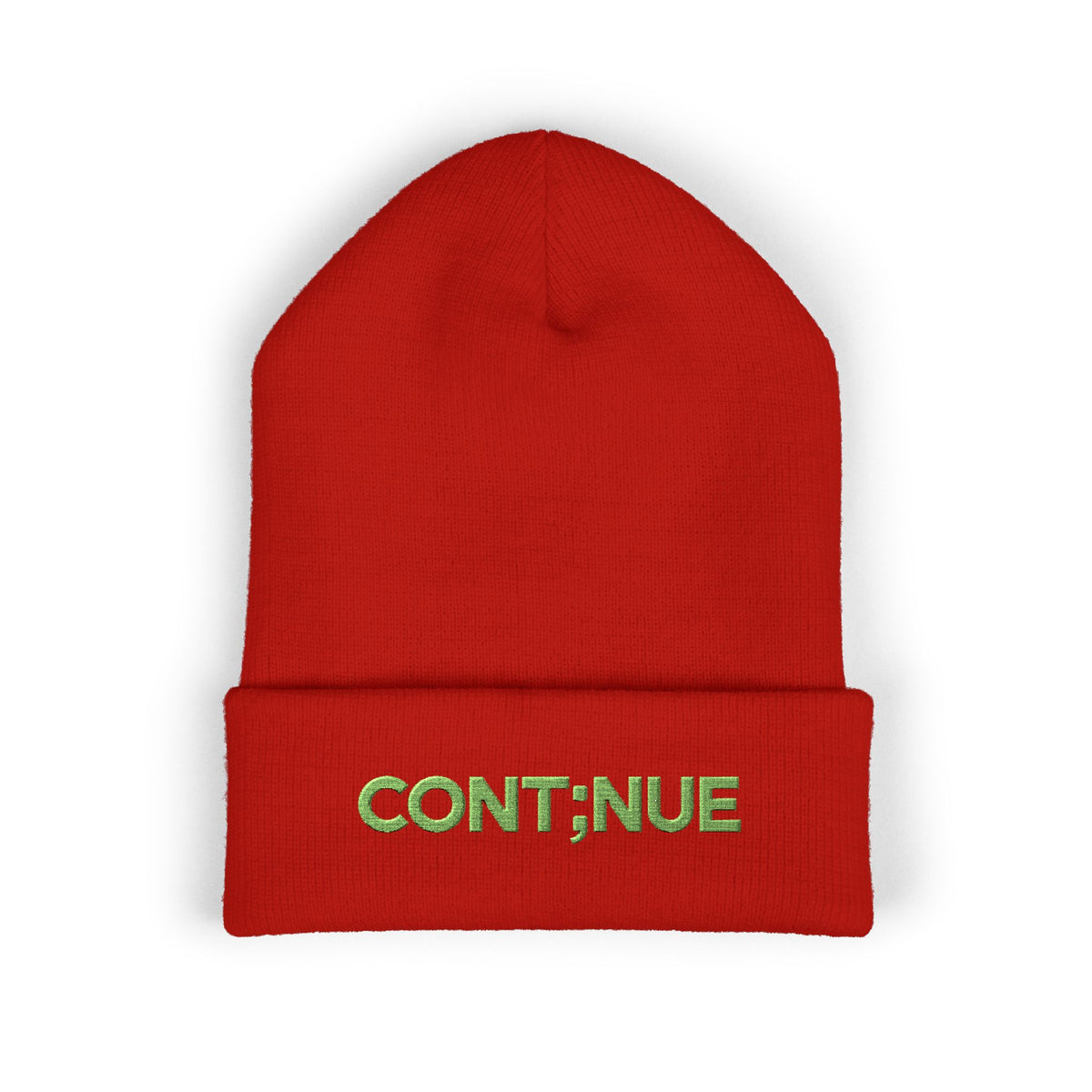 Unmuted: Cont;nue beanie