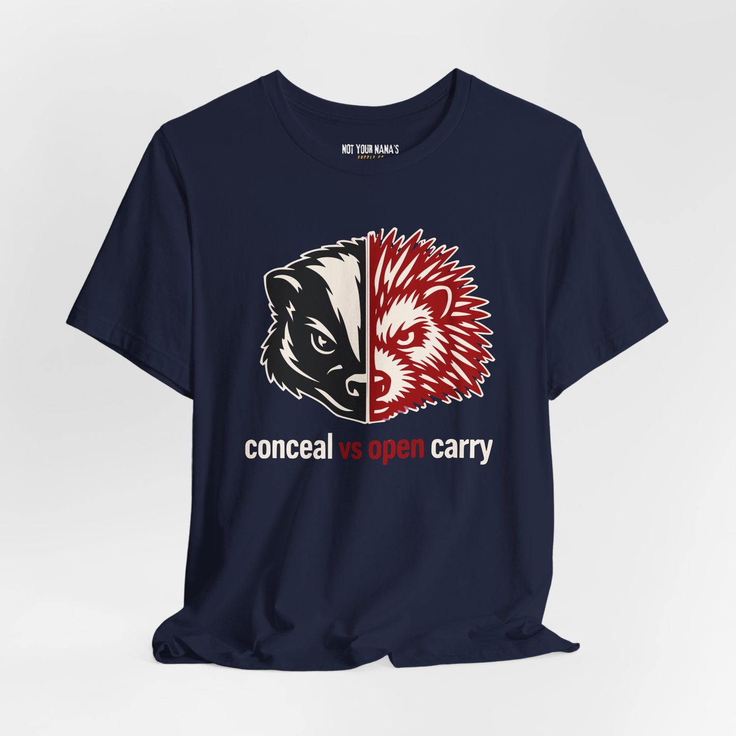 Concealed vs Open Carry Tee
