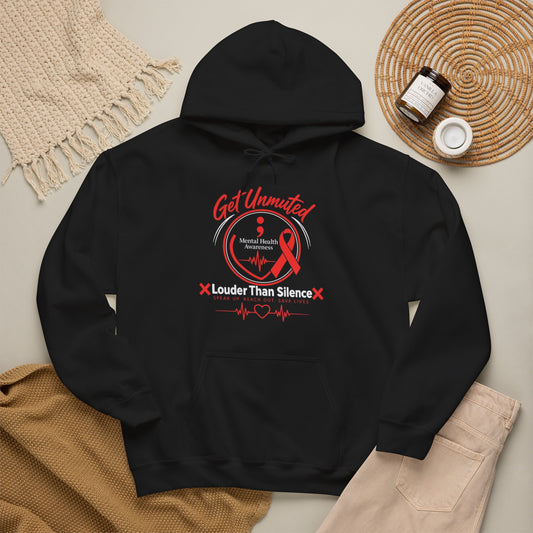 Speak Up, Reach Out Ribbon Hoodie — Mental Health Awareness