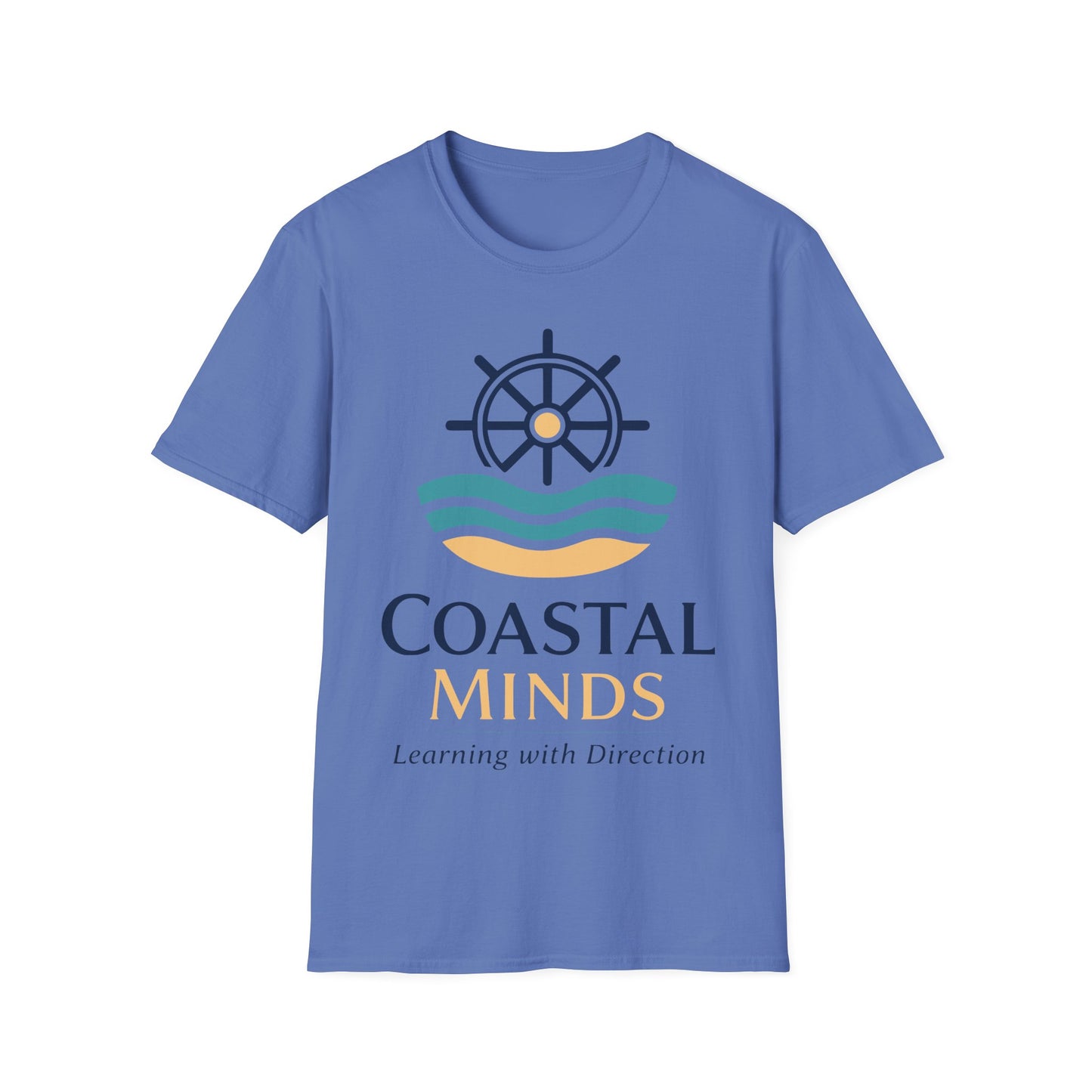 Coastal Minds Nautical Wheel T-Shirt