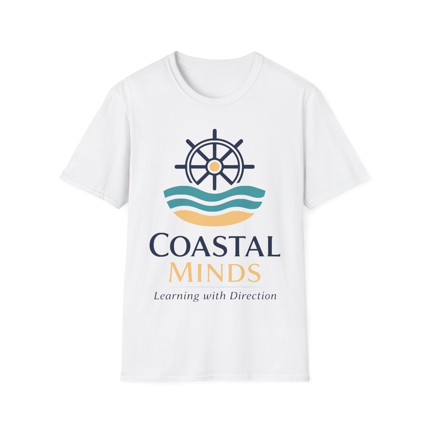Coastal Minds Nautical Wheel T-Shirt