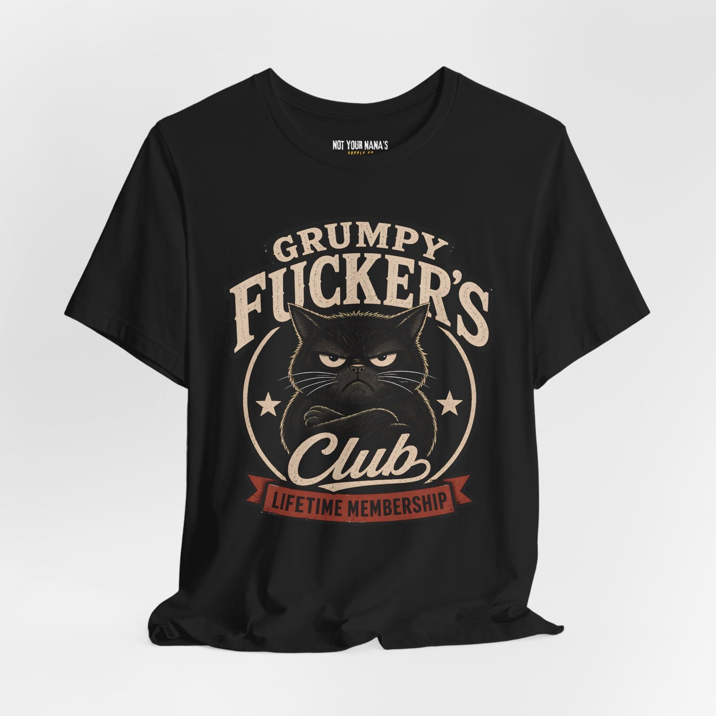 Grumpy Fucker’s Club Lifetime Membership T-Shirt