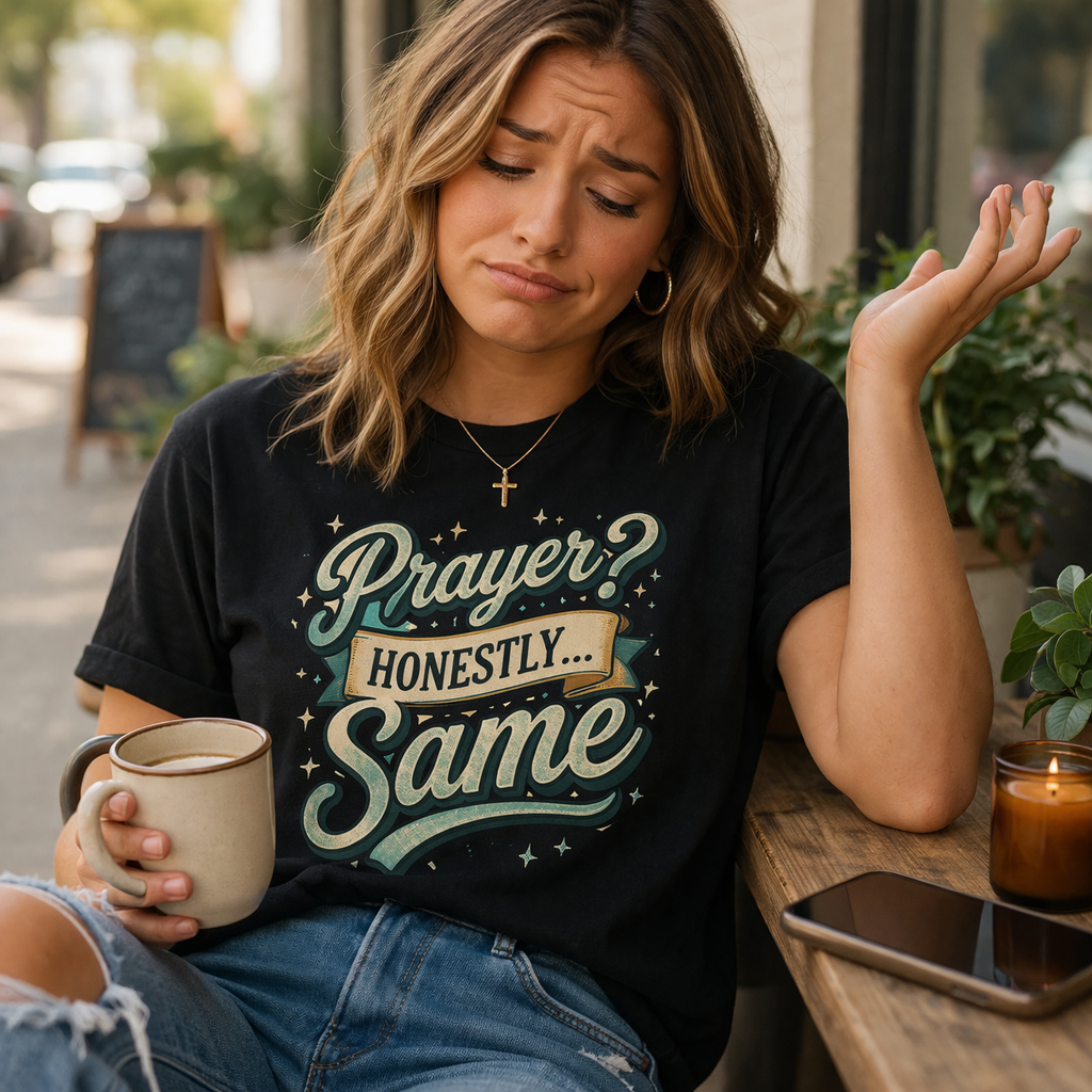 Prayer. Honestly Same Tee