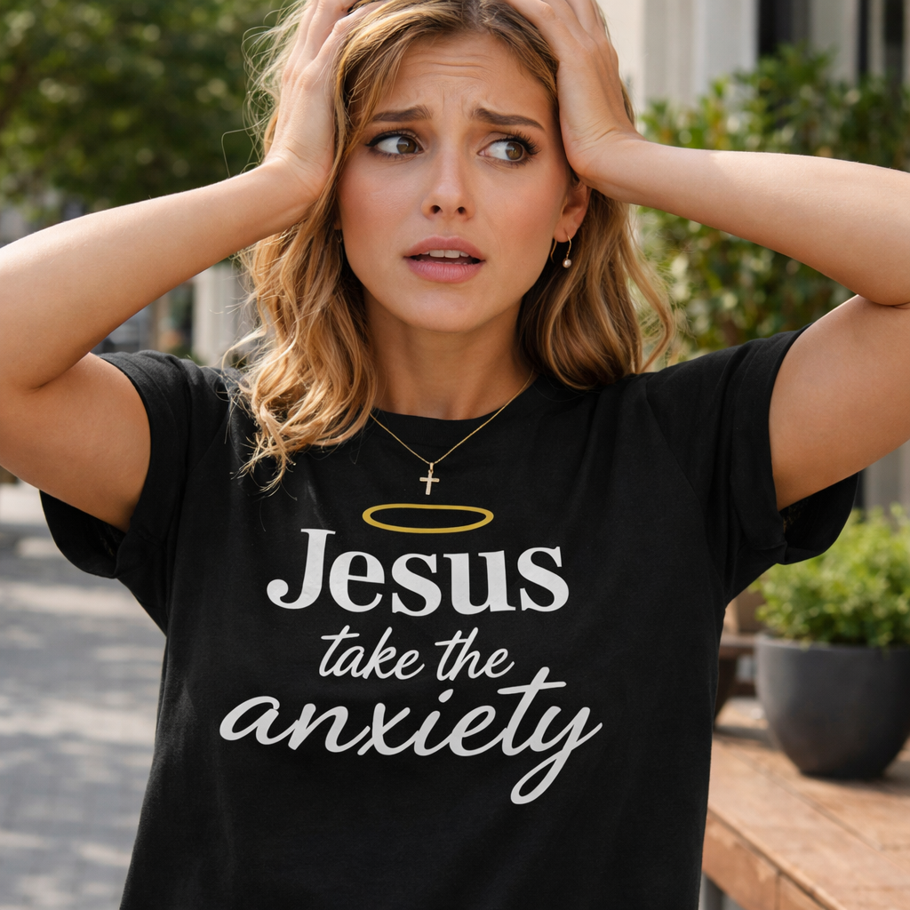 Jesus take the anxiety Tee