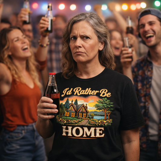I’d Rather Be Home Tee