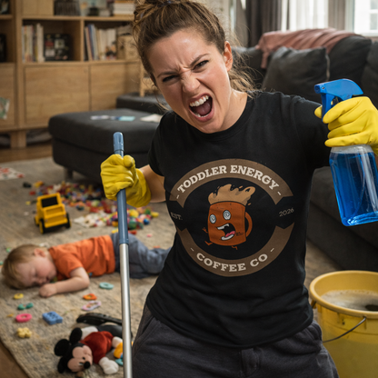 Toddler Energy Coffee Co Tee