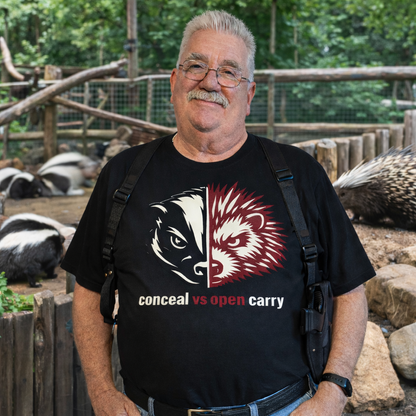Concealed vs Open Carry Tee