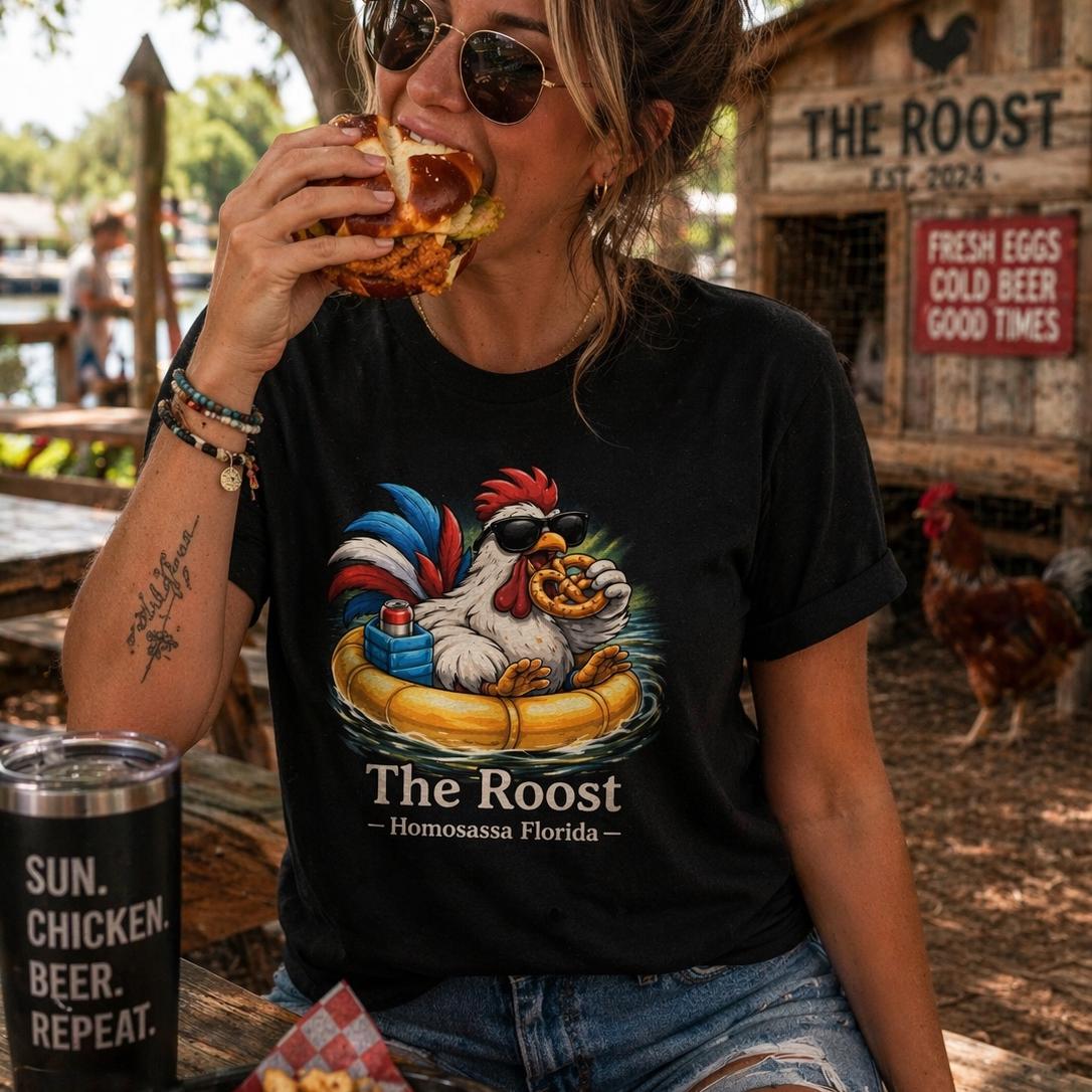 The Roost - Chicken Tee