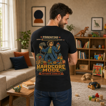 Parenting Hardcore Mode - Dad Tee