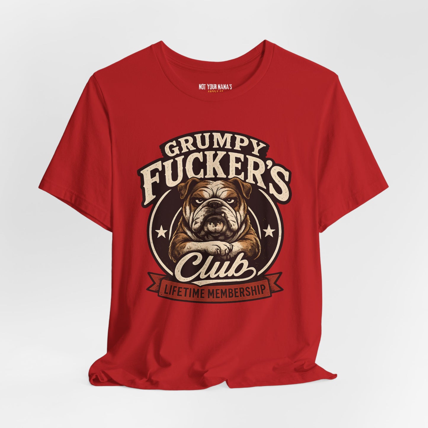 Grumpy Fucker’s Club Lifetime Membership T-Shirt