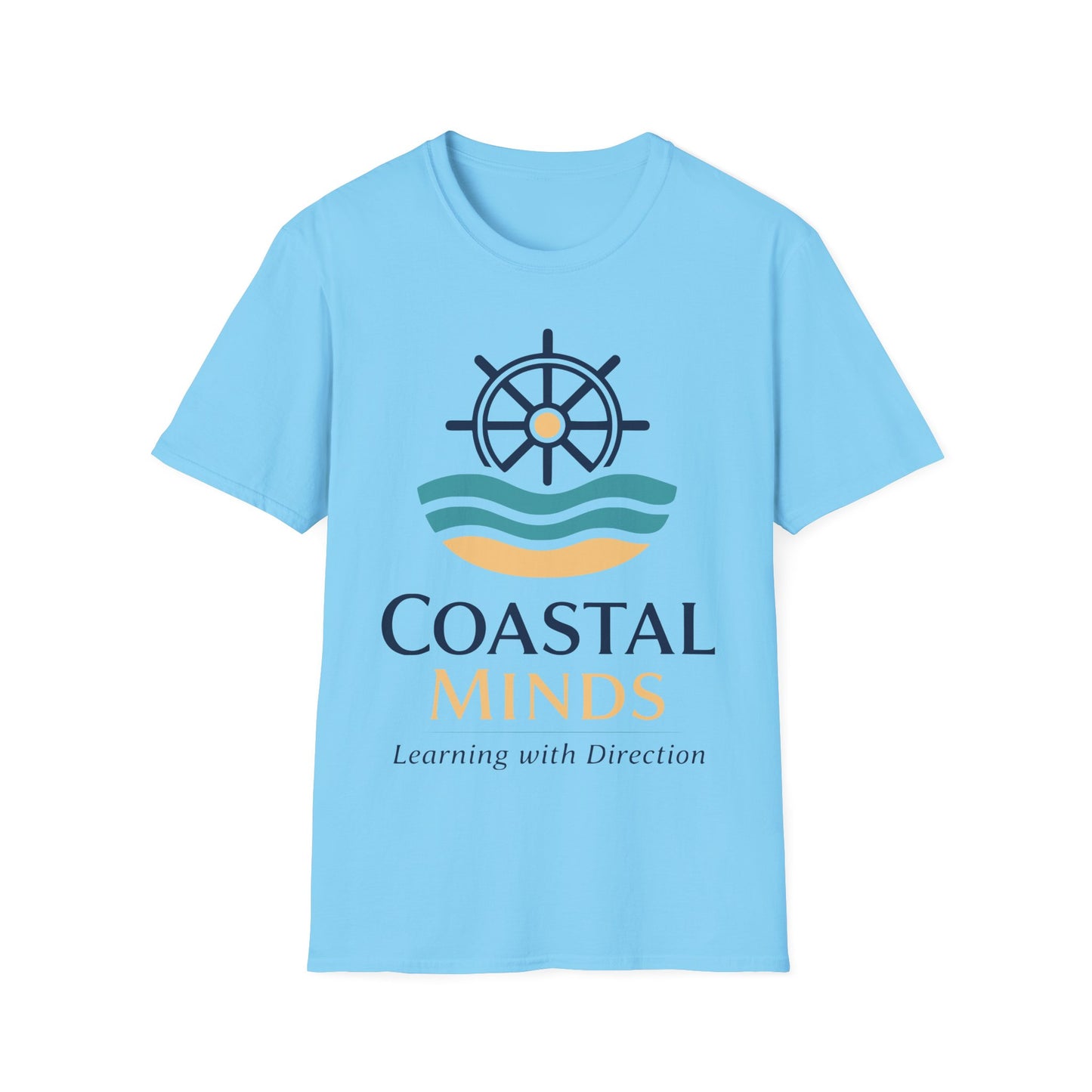 Coastal Minds Nautical Wheel T-Shirt