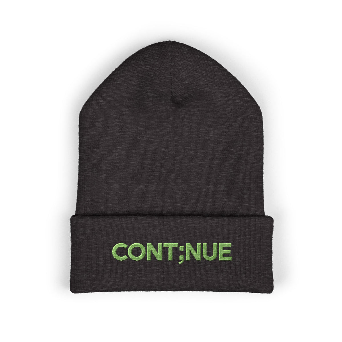 Unmuted: Cont;nue beanie