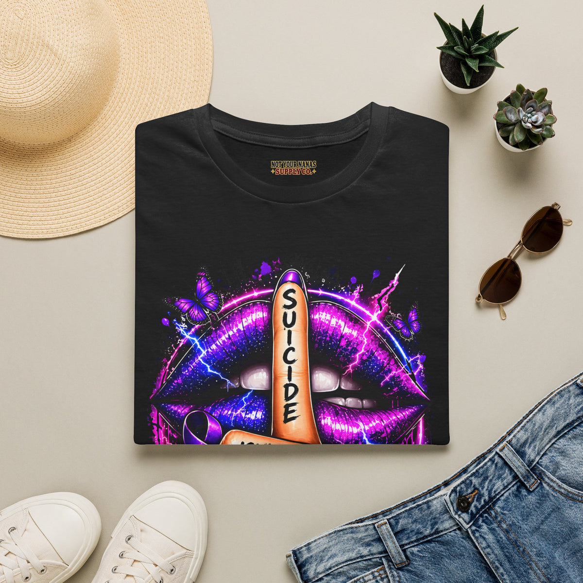 Suicide Isn’t the Answer T-Shirt — Talk Saves Lives Mental Health Awareness Tee