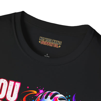Louder Than Silence Colorful Mic Tee — Mental Health Awareness