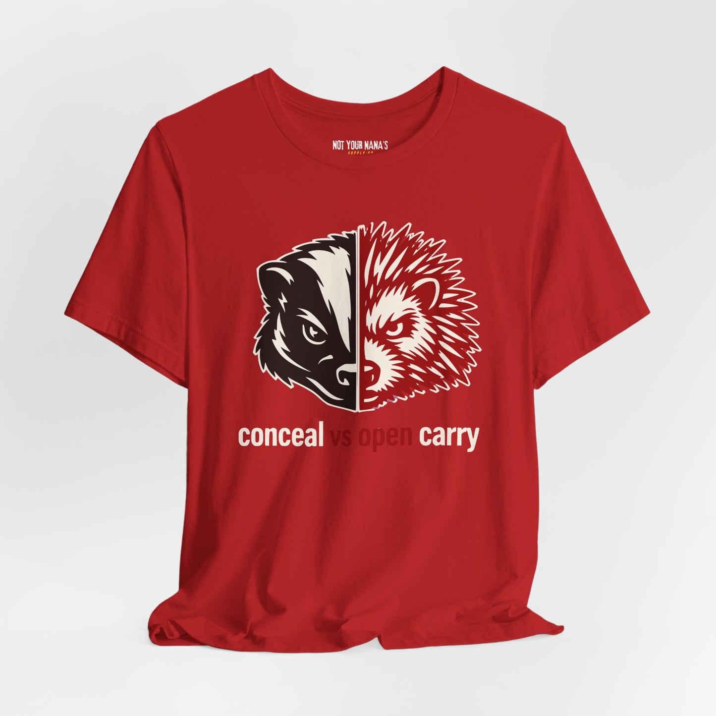 Concealed vs Open Carry Tee