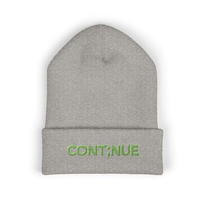 Unmuted: Cont;nue beanie