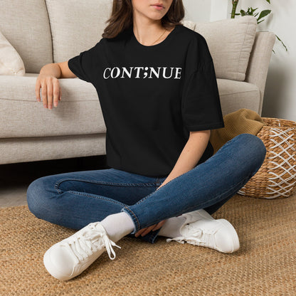 Louder Than Silence Continue Heart Tee — Mental Health Awareness