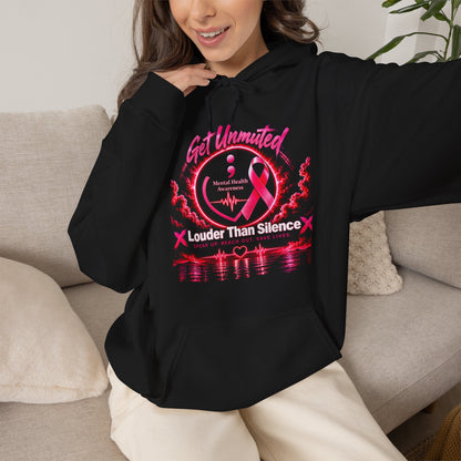 Louder Than Silence Sound Get Unmuted Hoodie