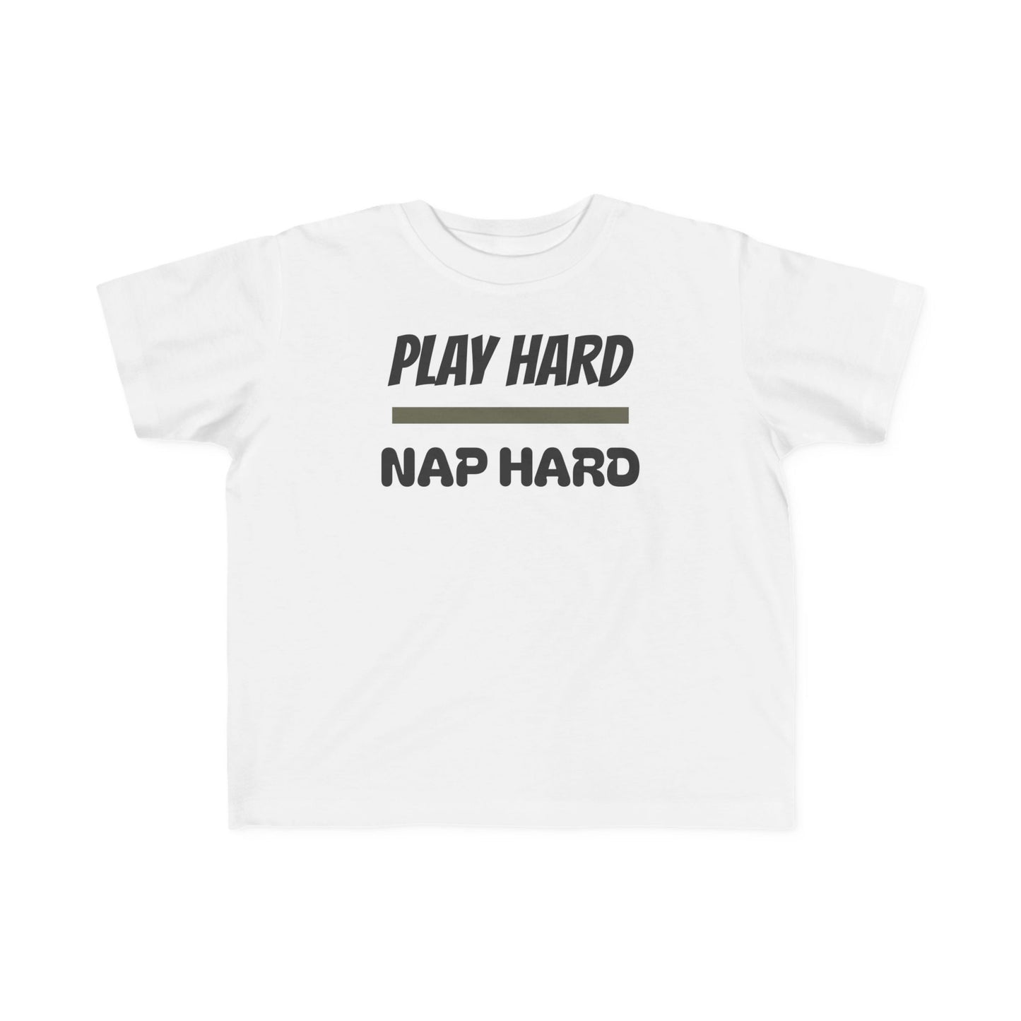 Play Hard Nap Hard Toddler Tee