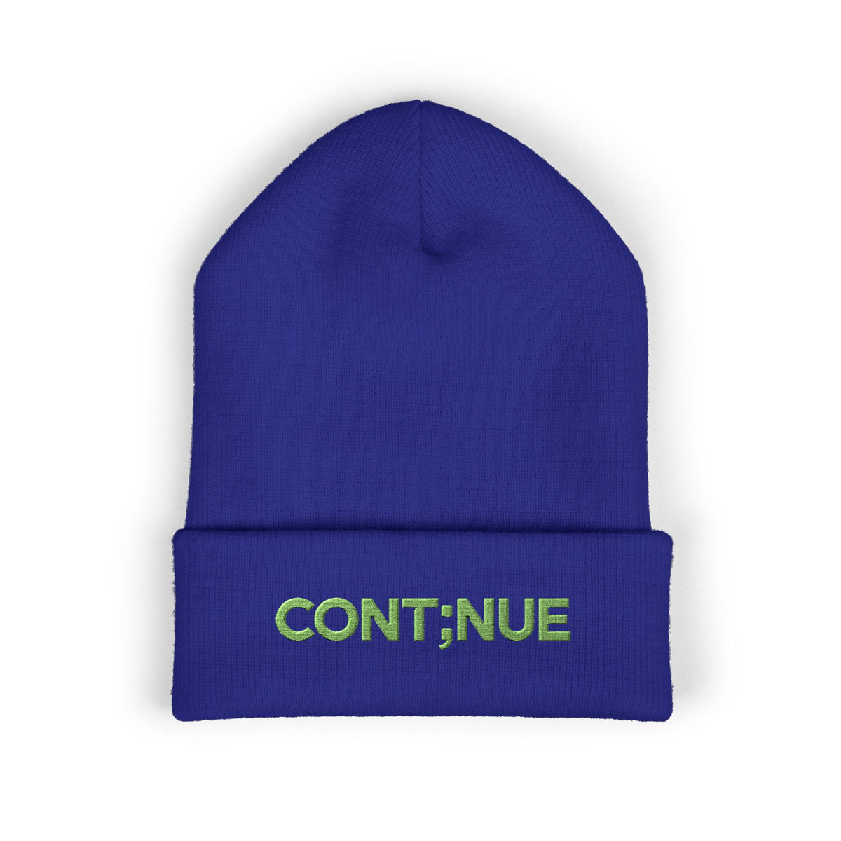 Unmuted: Cont;nue beanie