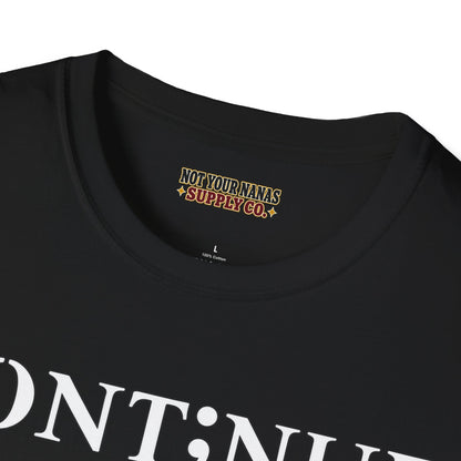 Louder Than Silence Continue Heart Tee — Mental Health Awareness