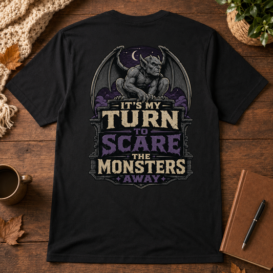 Gargoyle Scare the Monsters Tee