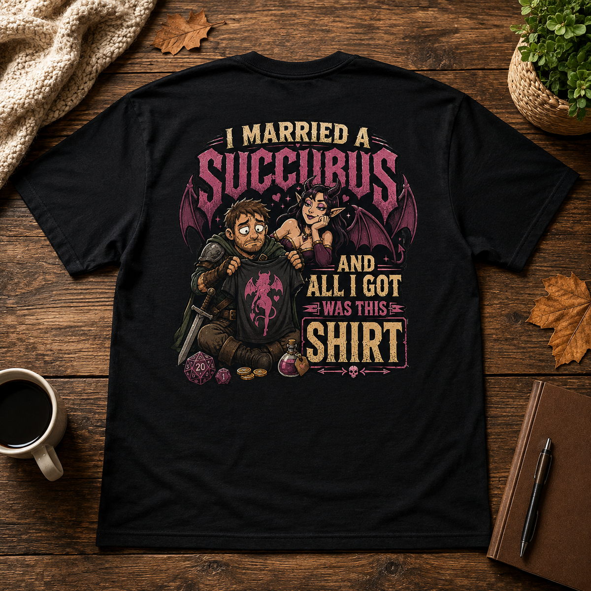 Married a Succubus Tee