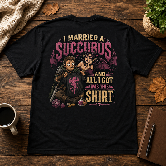 Married a Succubus Tee