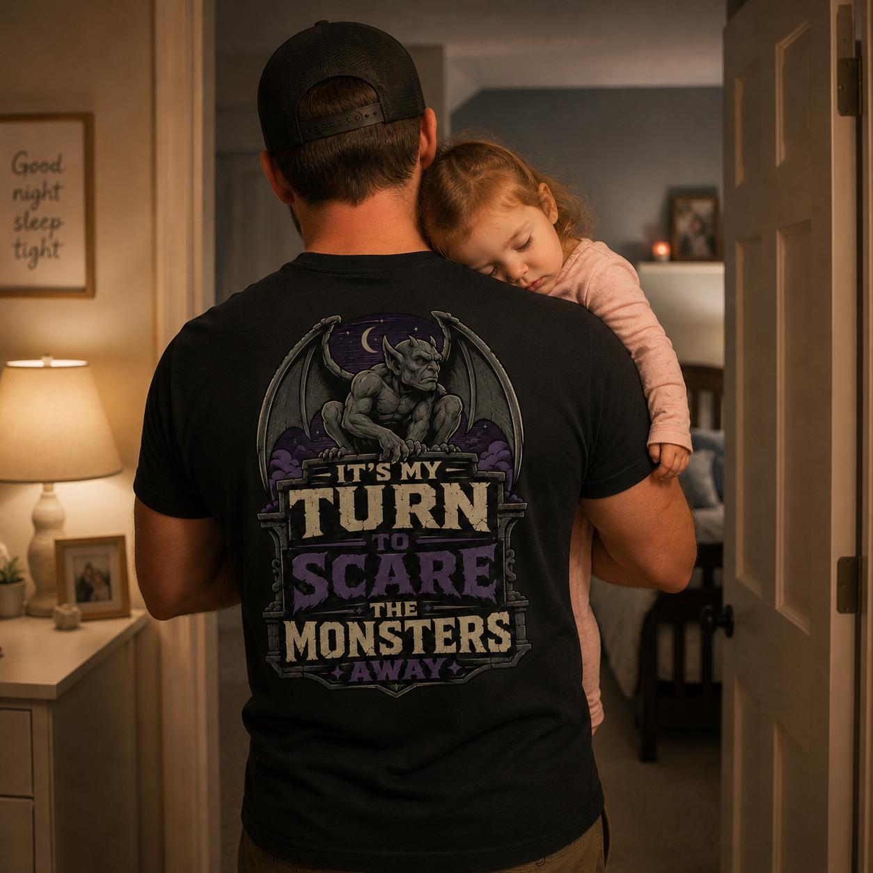 Gargoyle Scare the Monsters Tee
