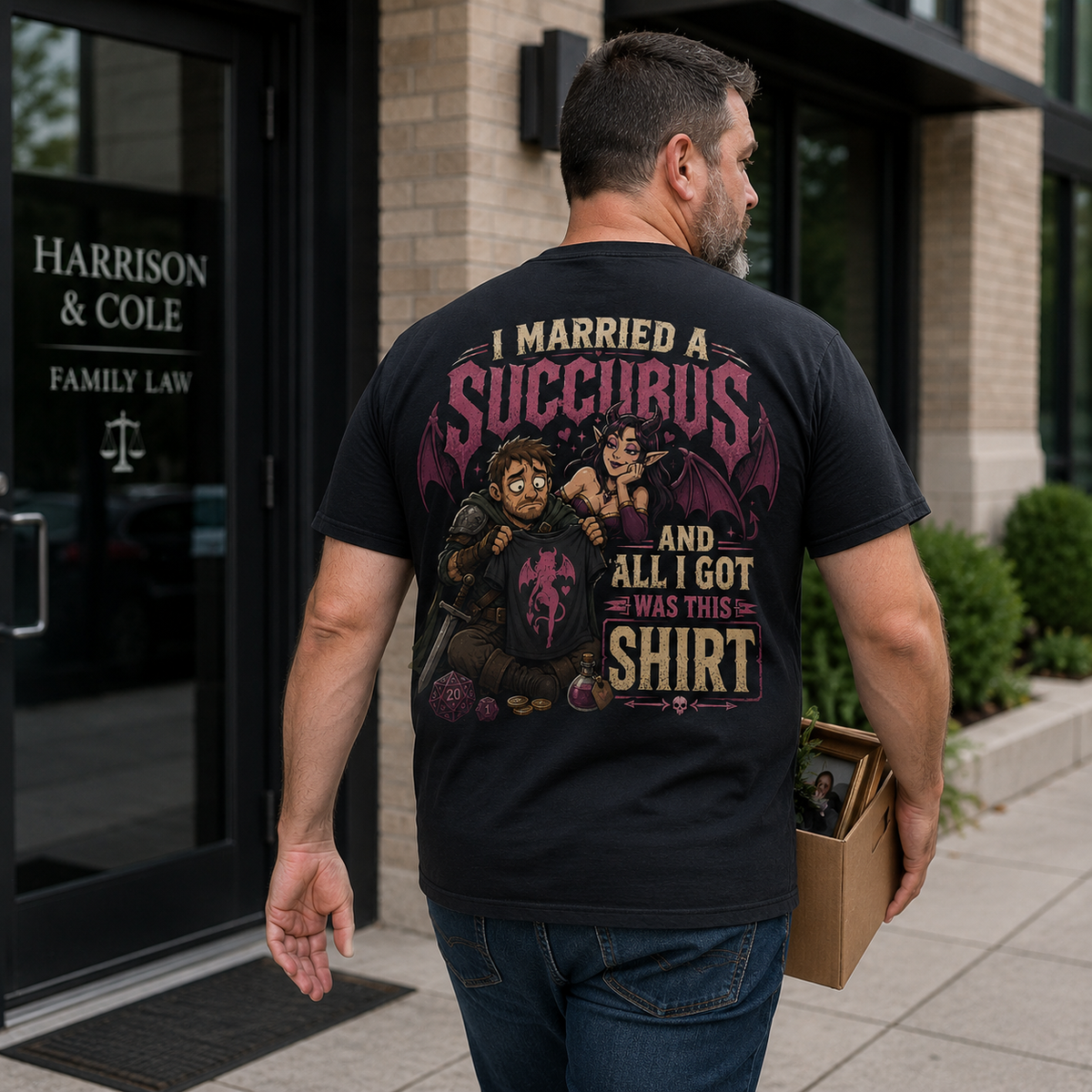 Married a Succubus Tee