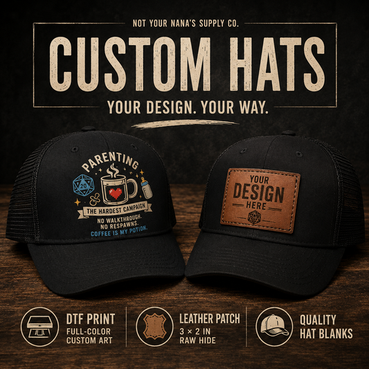 Custom Hat — Your Design