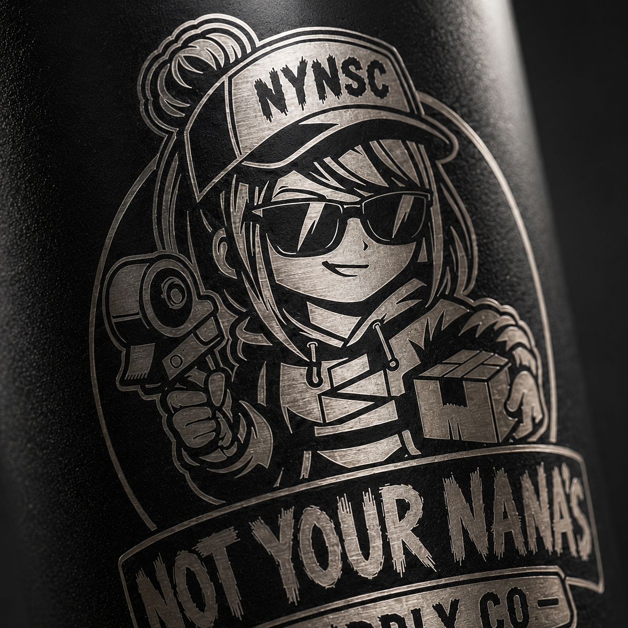 Not Your Nana’s Supply Co. 20oz Engraved Stainless Steel Tumbler