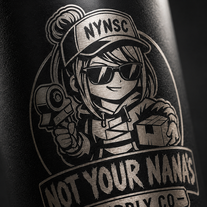 Not Your Nana’s Supply Co. 20oz Engraved Stainless Steel Tumbler