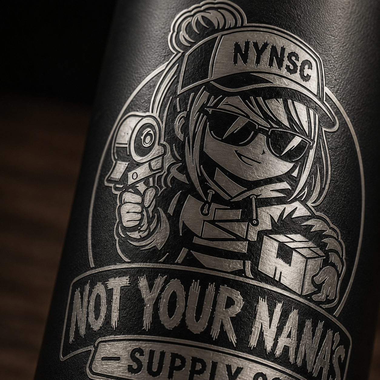 Not Your Nana’s Supply Co. 20oz Engraved Stainless Steel Tumbler