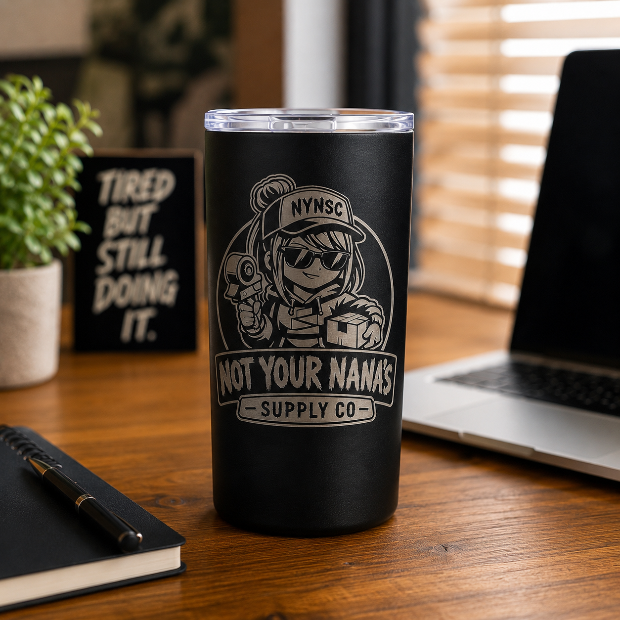 Not Your Nana’s Supply Co. 20oz Engraved Stainless Steel Tumbler