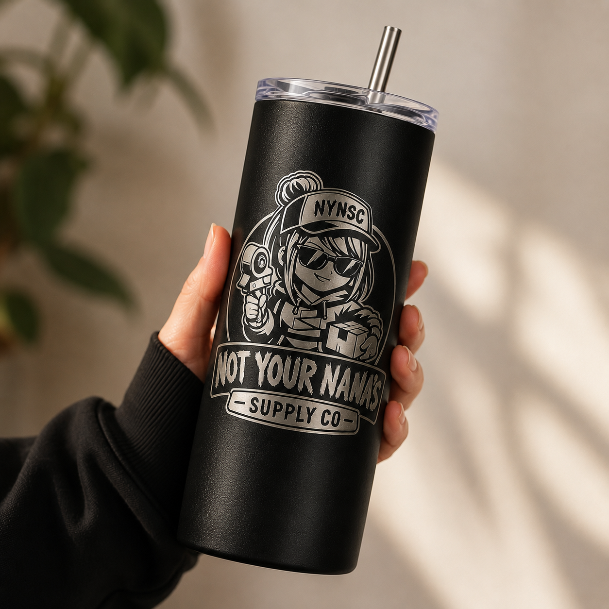 Not Your Nana’s Supply Co. 20oz Engraved Stainless Steel Tumbler