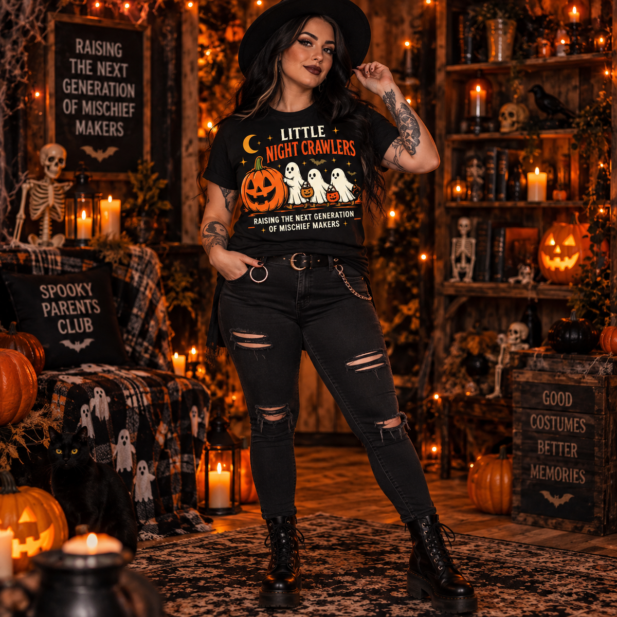 Little Night Crawlers Tee