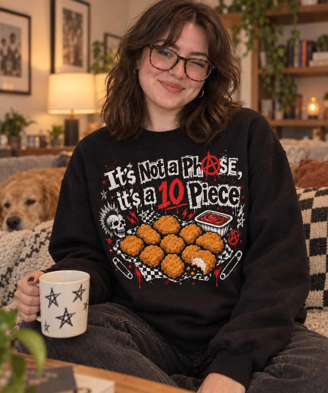 It's Not a Phase, It's a 10 Piece Crewneck - lifestyle