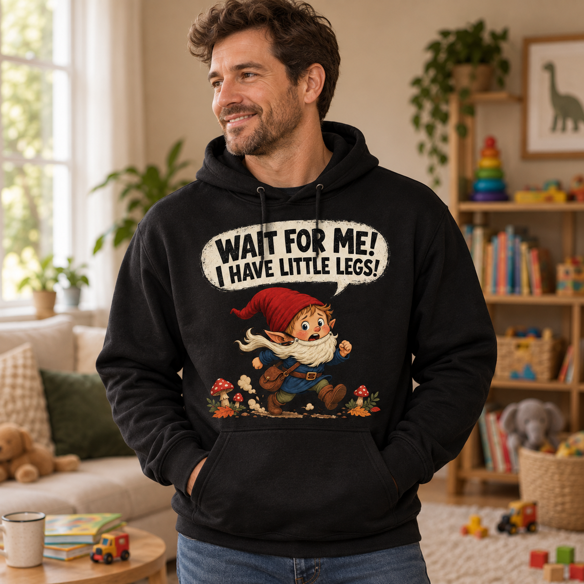 Wait For Me! I Have Little Legs! Hoodie - lifestyle